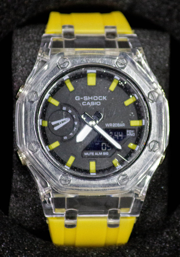G-SHOCK "Skeleton" CasiOak - YELLOW