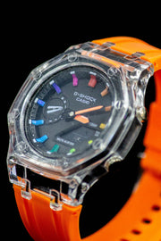 G-SHOCK "Skeleton" CasiOak - ORANGE