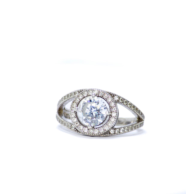 Celeste Halo Ring