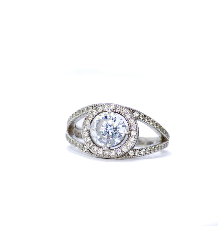 Celeste Halo Ring