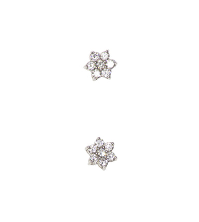 10mm Bloom Diamond Earrings