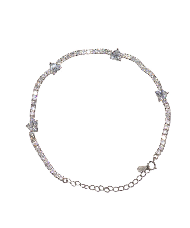 Amor Tennis Bracelet