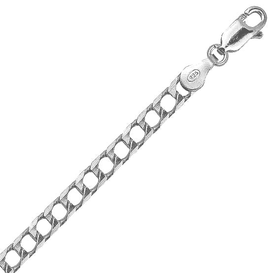 4mm square curb Links chain