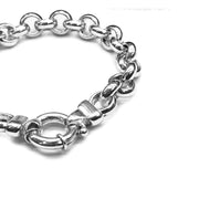 12mm hollow links bracelet