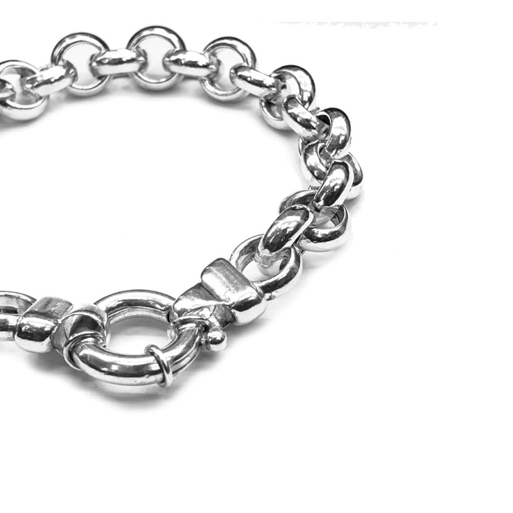 12mm hollow links bracelet