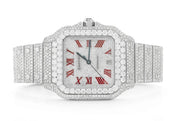 Cartier Santos Diamond Watch
