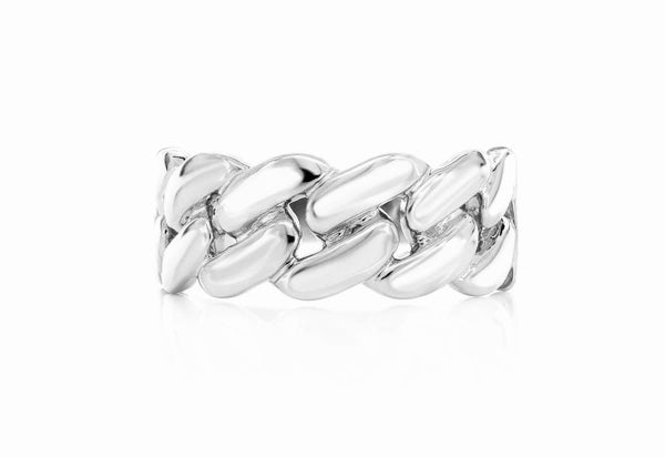 Miami Cuban links band ring
