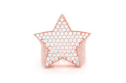 Big star ring ~8.25ctw