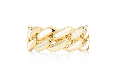 Miami Cuban links band ring