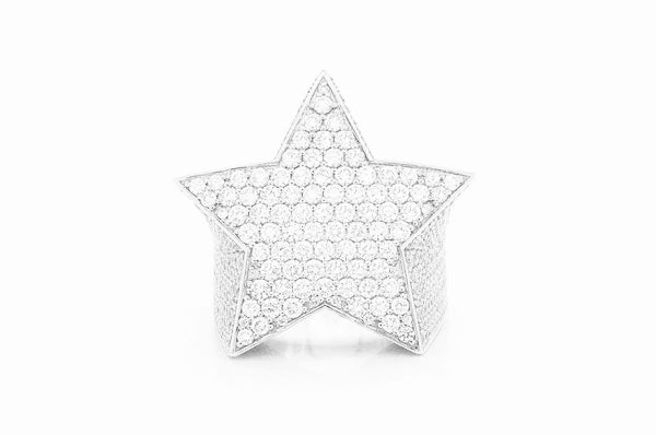 Big star ring ~8.25ctw