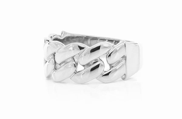 Miami Cuban links band ring
