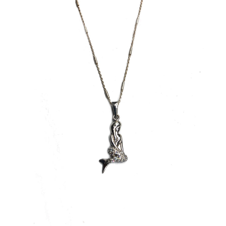 Mermaid pendant necklace