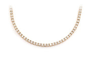 Tennis necklace 4pt 8.75ctw