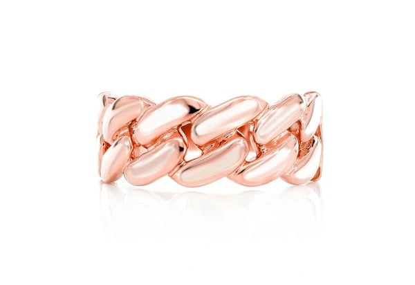 Miami Cuban links band ring