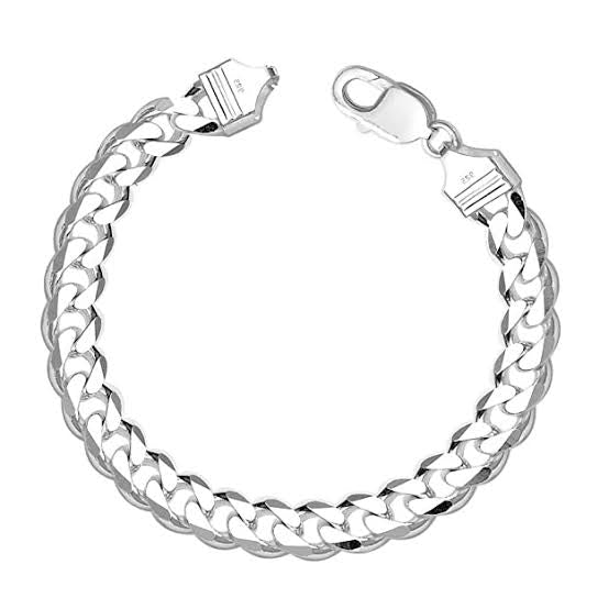 8mm over curb Links bracelet