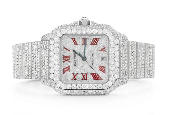 Cartier Santos Diamond Watch