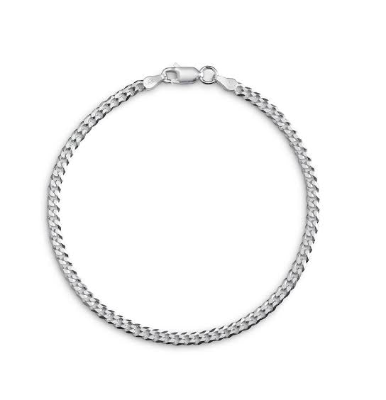 3mm over curb Links bracelet
