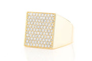 Square ring ~1.50ctw