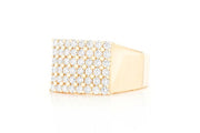 Rectangle shape ring ~1.65ctw