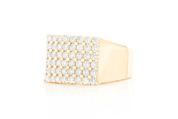 Rectangle shape ring ~1.65ctw