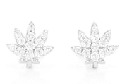 Diamonds Leaf earring