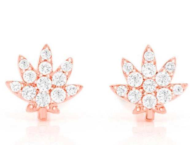 Diamonds Leaf earring