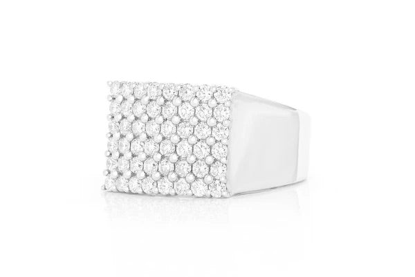 Rectangle shape ring ~1.65ctw