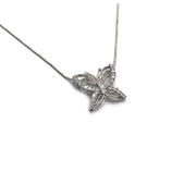 Butterfly pendant necklace