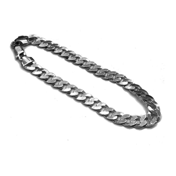 7mm over curb Links bracelet (flat)