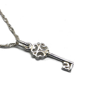 21st Key pendant necklace
