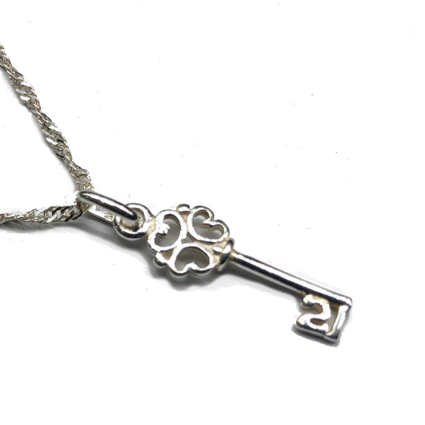 21st Key pendant necklace