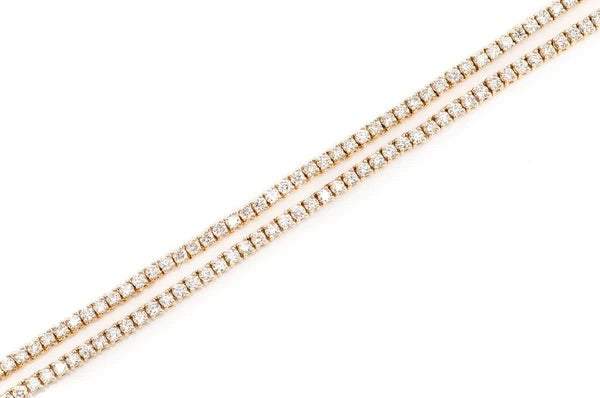 Tennis necklace 2pt 5.50ctw