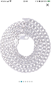 7mm Over curb links chain