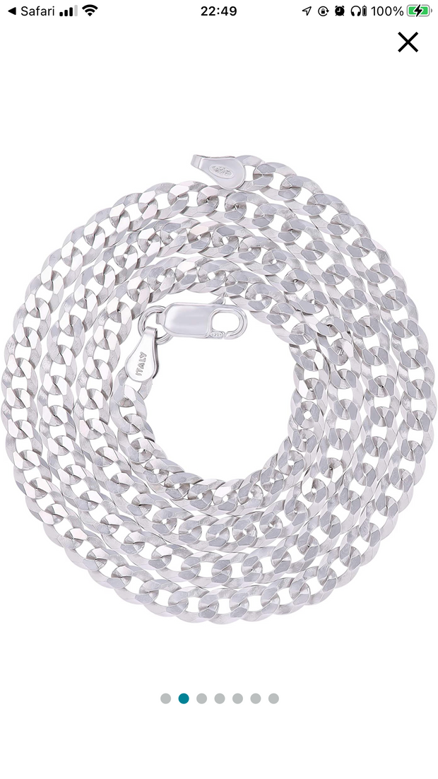 7mm Over curb links chain