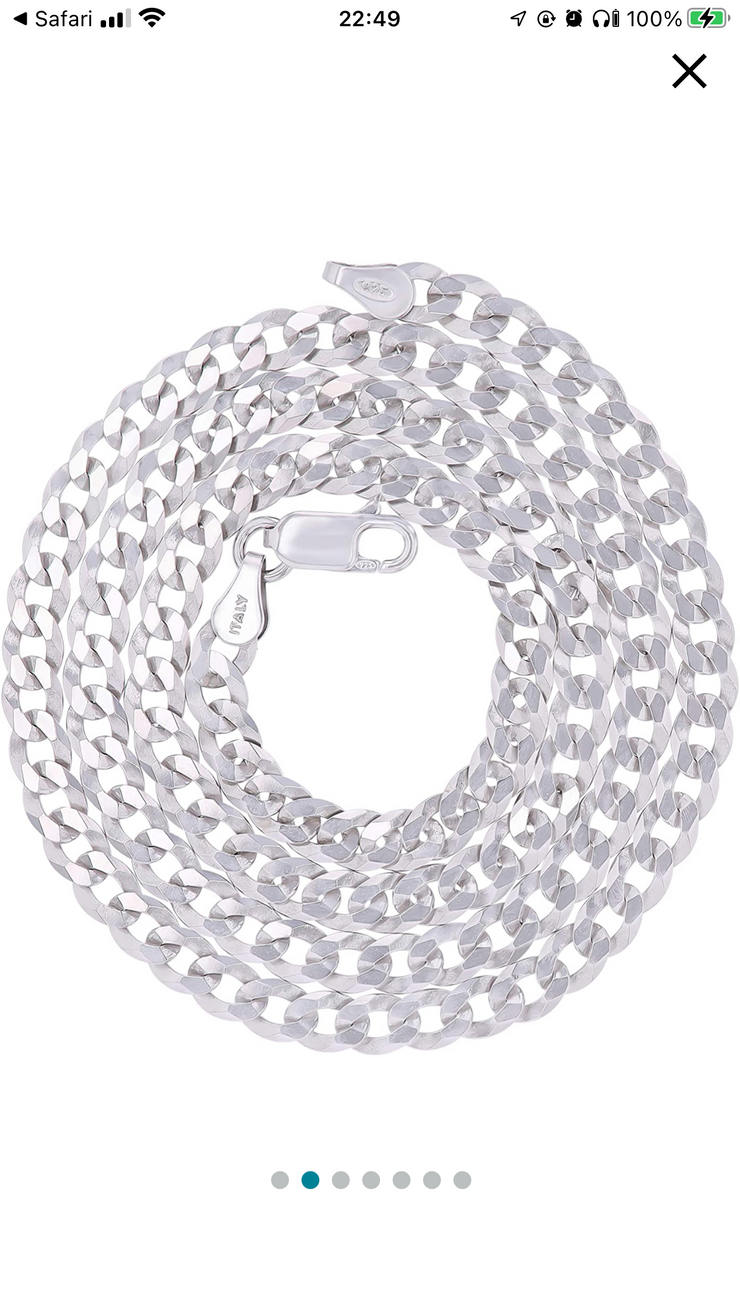 7mm Over curb links chain