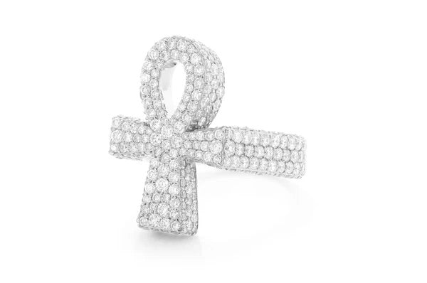 Ankh ring ~0.40ctw