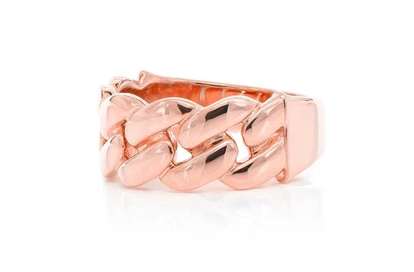 Miami Cuban links band ring