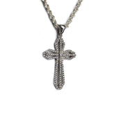 Cross pendant necklace