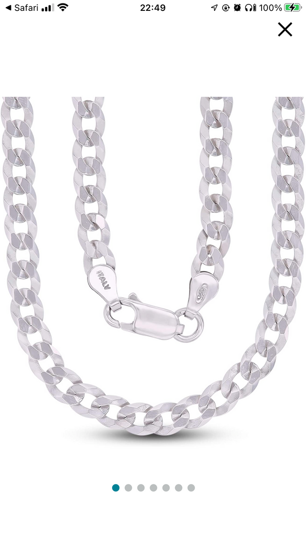 7mm Over curb links chain