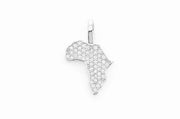 Africa pendant ~0.25ctw