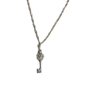 21st Key pendant necklace