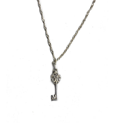 21st Key pendant necklace