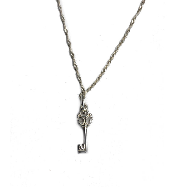 21st Key pendant necklace