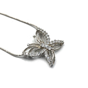 Butterfly pendant necklace