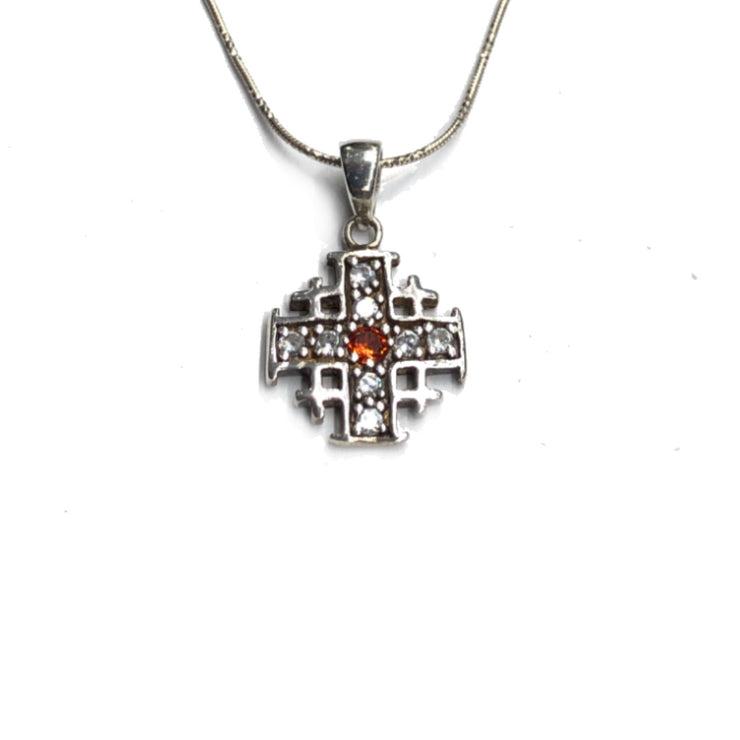 Cross pendant necklace