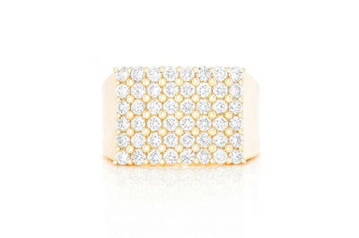 Rectangle shape ring ~1.65ctw