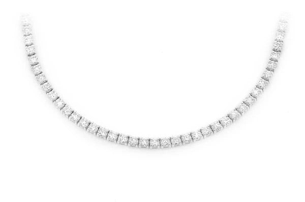Tennis necklace 6pt 10.50ctw