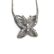 Butterfly pendant necklace